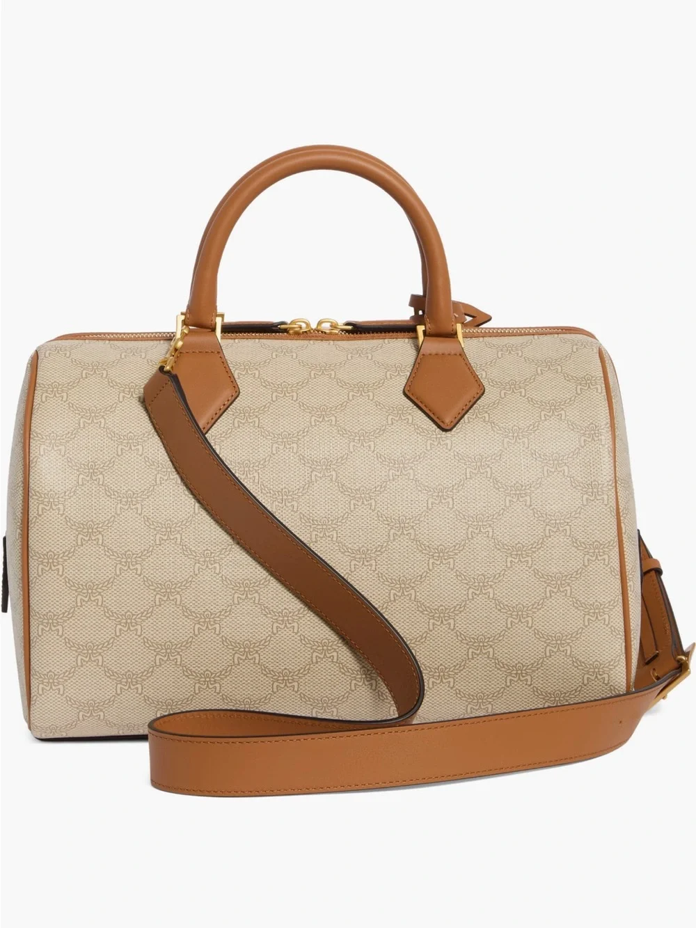 MCM beige monogram